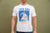 T-shirt Print Coton Bio MerSki - Blue Cult