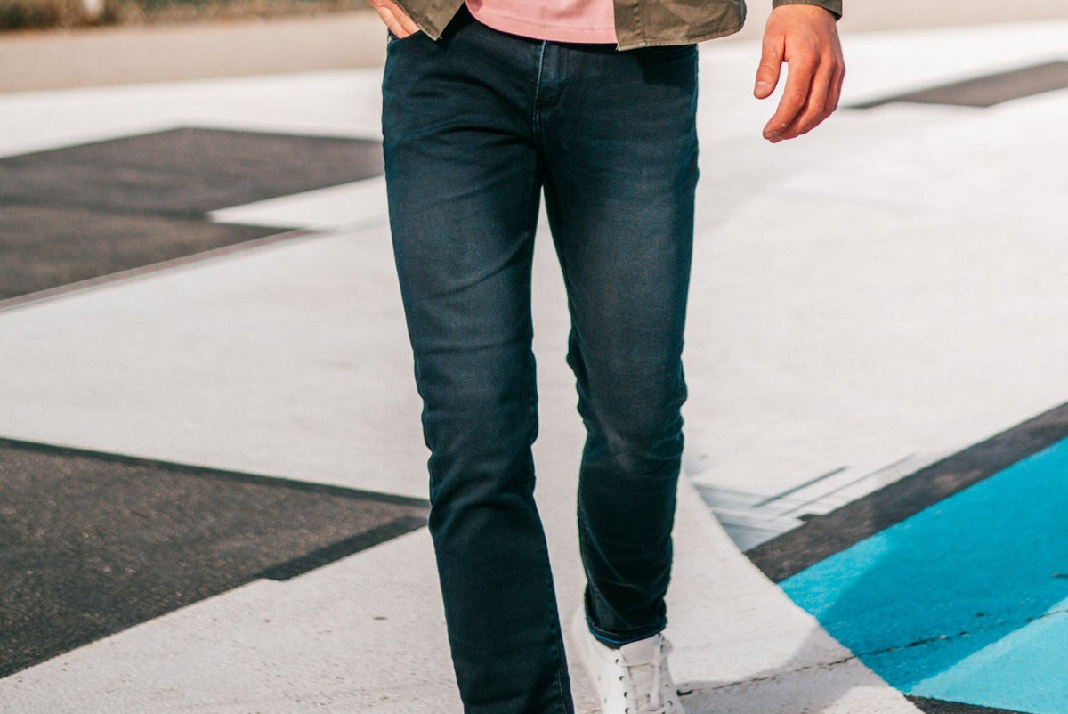 Le Denim Jogg Ecoresponsable - Bleu Noir - Blue Cult