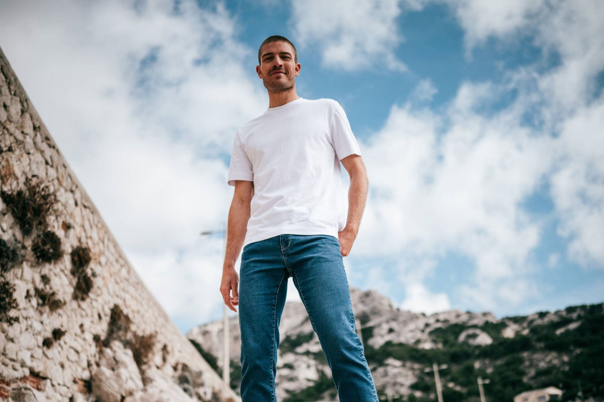 Le Denim Jogg Ecoresponsable - Bleu Stone - Blue Cult